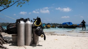 Bild: Tauchkurs bei barefoot Scubadiving auf den Andamanen/Havelock