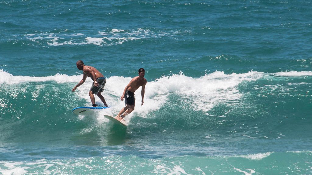 Surfer in Tel Aviv