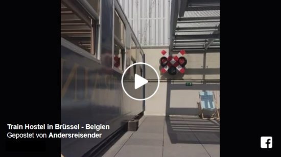 Live-Video Train-Hostel Brüssel
