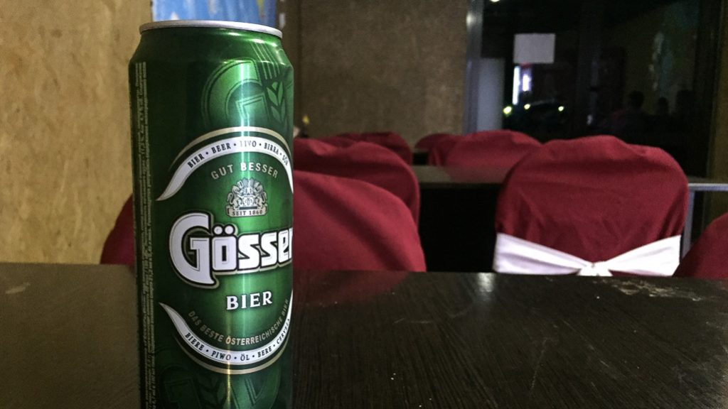 Gösser Bier in Russland