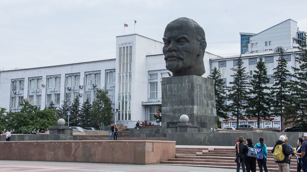 Lenin-Kopf in Ulan Ude