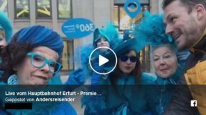 Live-Video VDE8 Eröffnungsfahrt aus Erfurt